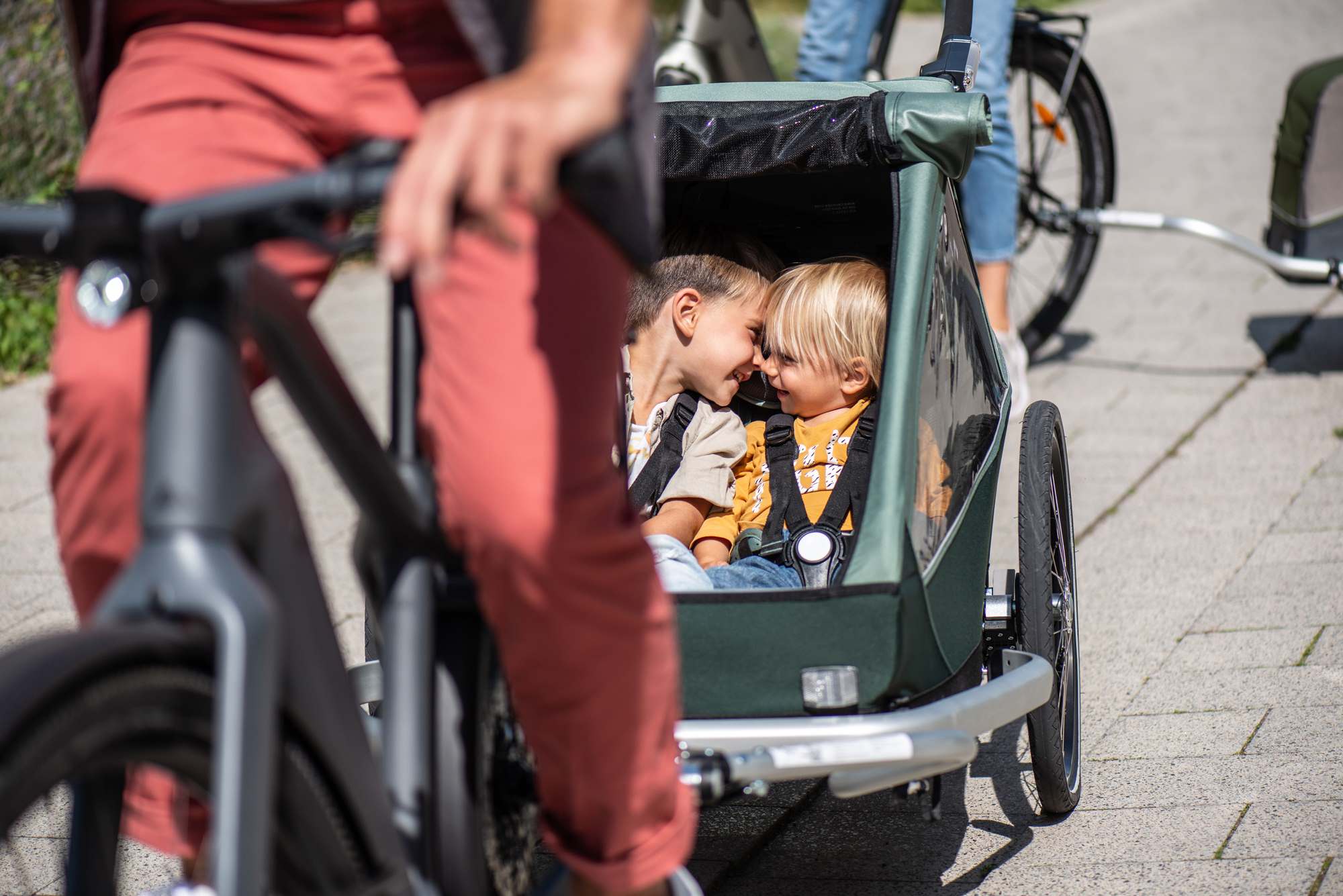 Croozer Kid fietskar Antwerpen