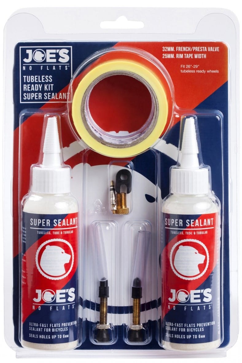 Joe's tubeless ready sealant binnenband kit