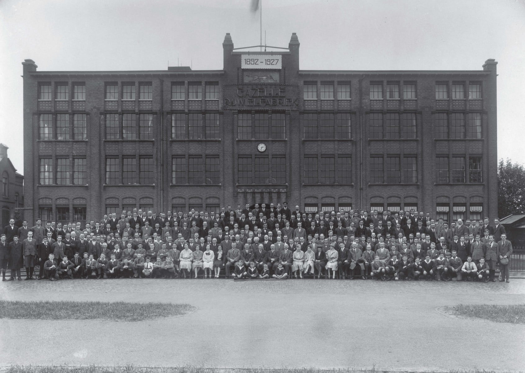 Gazelle fietsfabriek 1920